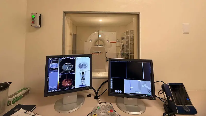 Estudio PET con tomografía